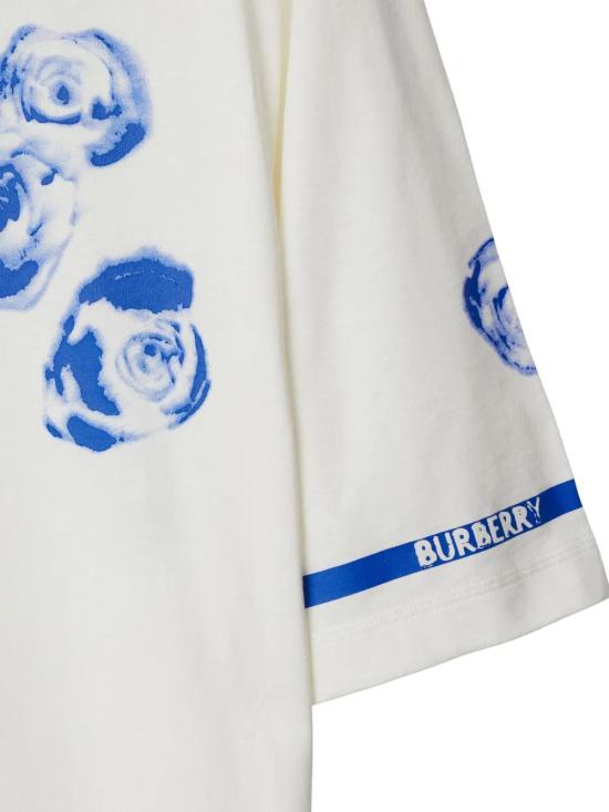  버버리 반팔 티셔츠 8081394 white - BURBERRY