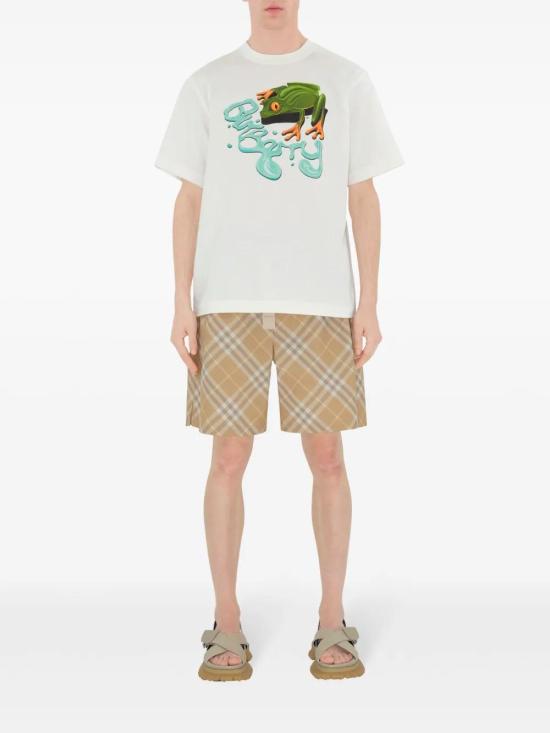  버버리 반팔 티셔츠 8090618 white - BURBERRY