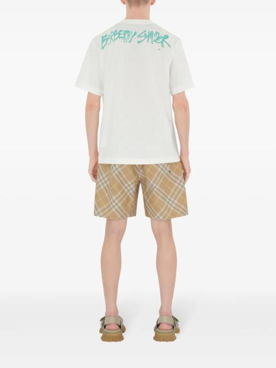  버버리 반팔 티셔츠 8090618 white - BURBERRY