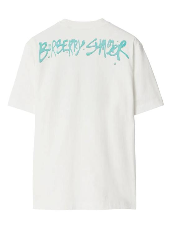 버버리 반팔 티셔츠 8090618 white - BURBERRY