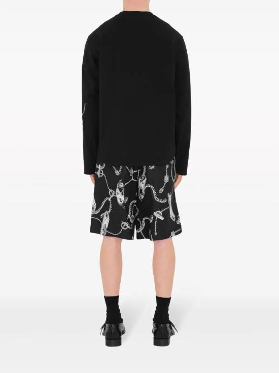  버버리 긴팔 티셔츠 8088207 black - BURBERRY