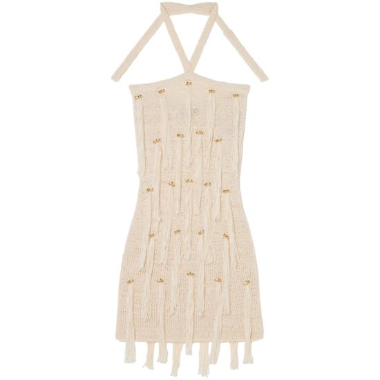 25SS 알라누이 숏 원피스 LWHI05ER25KN I001 0300 NEUTRALS