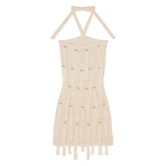 25SS 알라누이 숏 원피스 LWHI05ER25KN I001 0300 NEUTRALS - ALANUI