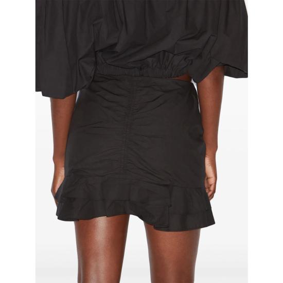 25SS 이자벨마랑에뚜왈 숏 스커트 C1J06E JU0301FA 01BK BLACK - ISABEL MARANT ETOILE
