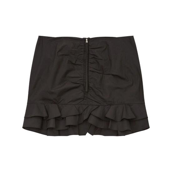 25SS 이자벨마랑에뚜왈 숏 스커트 C1J06E JU0301FA 01BK BLACK