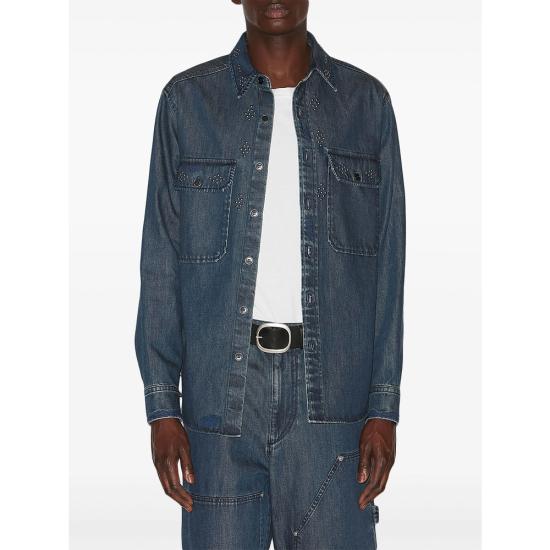 25SS 이자벨마랑 데님 셔츠 C1H06H CH0220HA 30FB BLUE - ISABEL MARANT