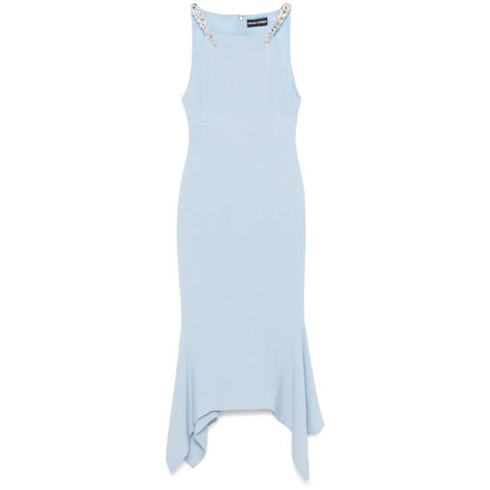 25SS 데이비드 코마 롱 원피스 RE25DK58D BL SI BLUE