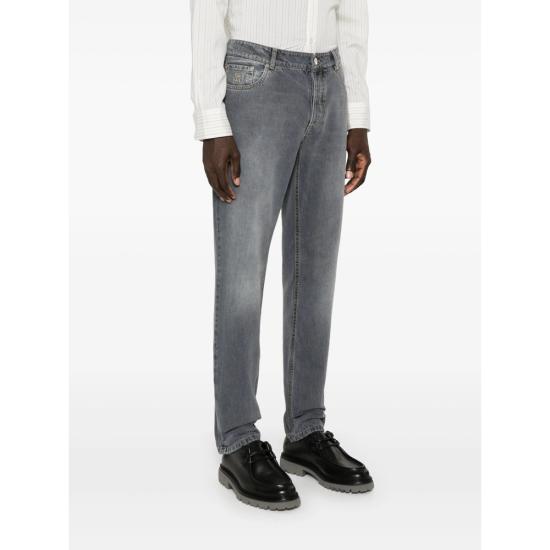 25SS 브루넬로 쿠치넬리 데님 M240PD3210 C9007 GREY - BRUNELLO CUCINELLI