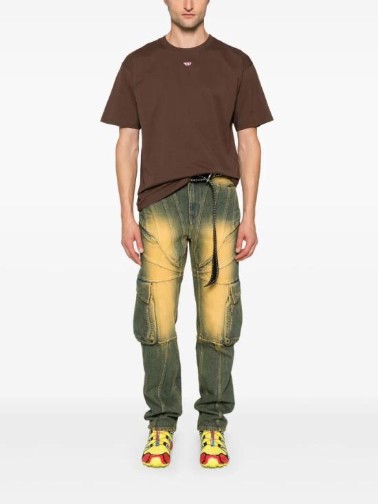  디젤 반팔 티셔츠 A149290GRAI taupe - DIESEL