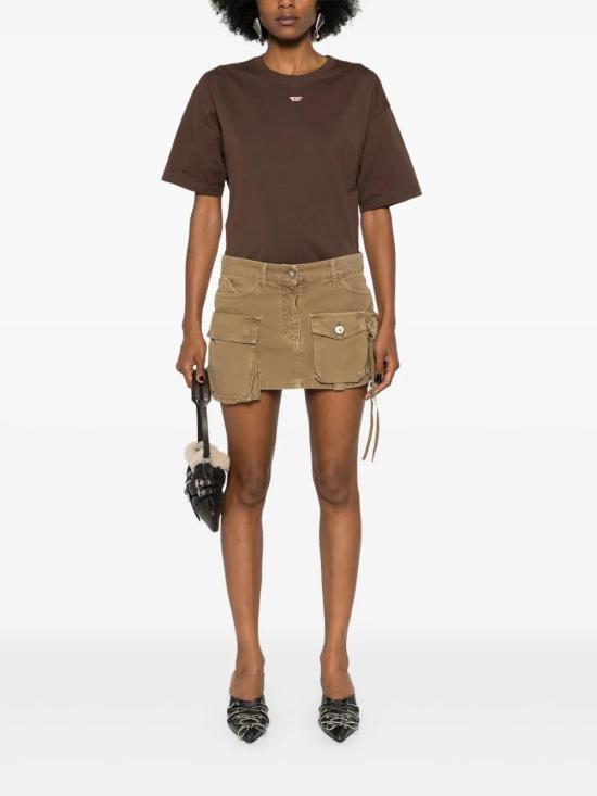  디젤 반팔 티셔츠 A149290GRAI taupe - DIESEL