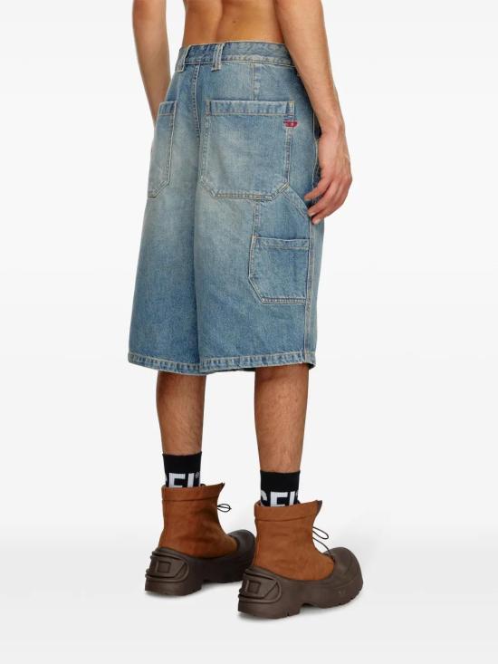  디젤 데님 숏팬츠 A1407209J83 sky - DIESEL