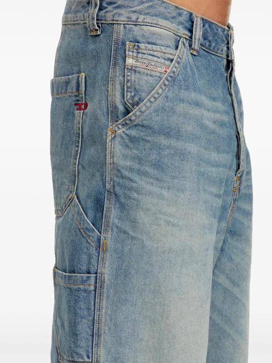  디젤 데님 숏팬츠 A1407209J83 sky - DIESEL