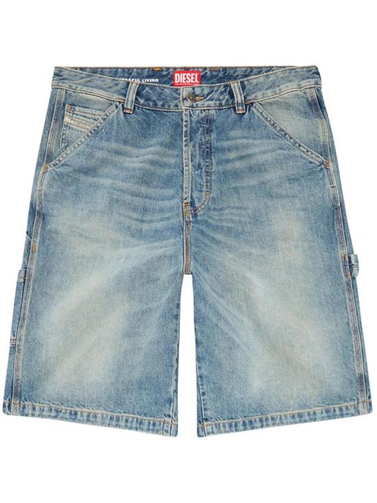  디젤 데님 숏팬츠 A1407209J83 sky