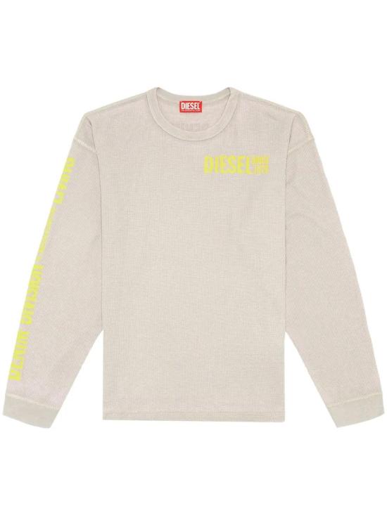  디젤 긴팔 티셔츠 A140390BNBM ecru