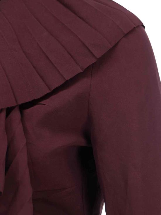 25SS 알렉산더 맥퀸 블라우스 818373 QEAF2 5006 Red - ALEXANDER MCQUEEN