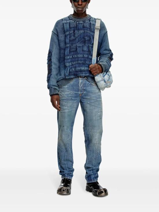  디젤 스웨터 A154780AJCZ blue - DIESEL