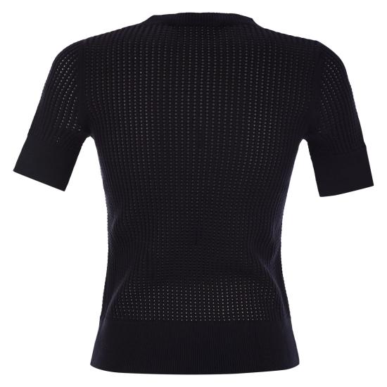 25SS 막스마라 스튜디오 반팔 티셔츠 2516361071600 BLUE - MAX MARA STUDIO