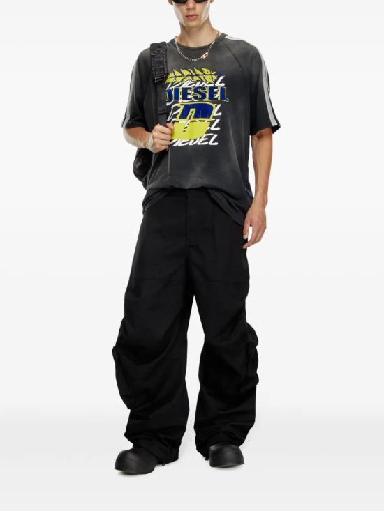  디젤 카고 팬츠 A147640AJEB black - DIESEL