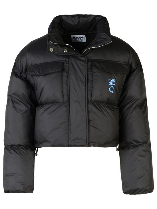 24FW 모스키노 숏패딩 A0609 82181516 Black