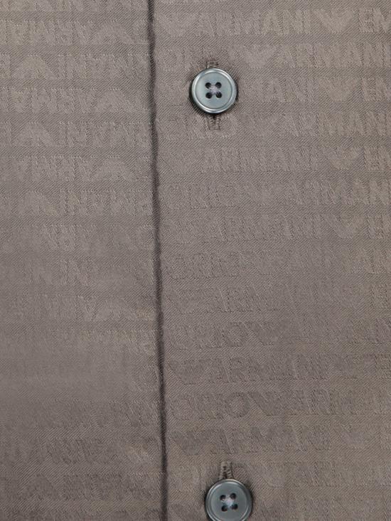 25FW 엠포리오 아르마니 긴팔 셔츠 6D1C86 1NIUZ F512 Green - EMPORIO ARMANI