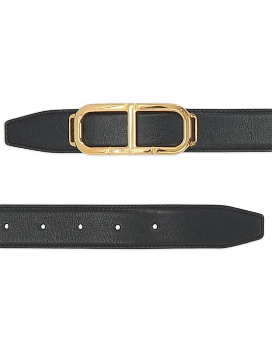  톰포드 가죽 벨트 TB297LCL311X black - TOMFORD