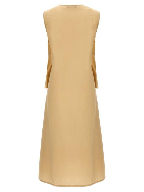 25SS 파비아나 필리피 미디 원피스 ABD265F200D8181261 Beige - FABIANA FILIPPI