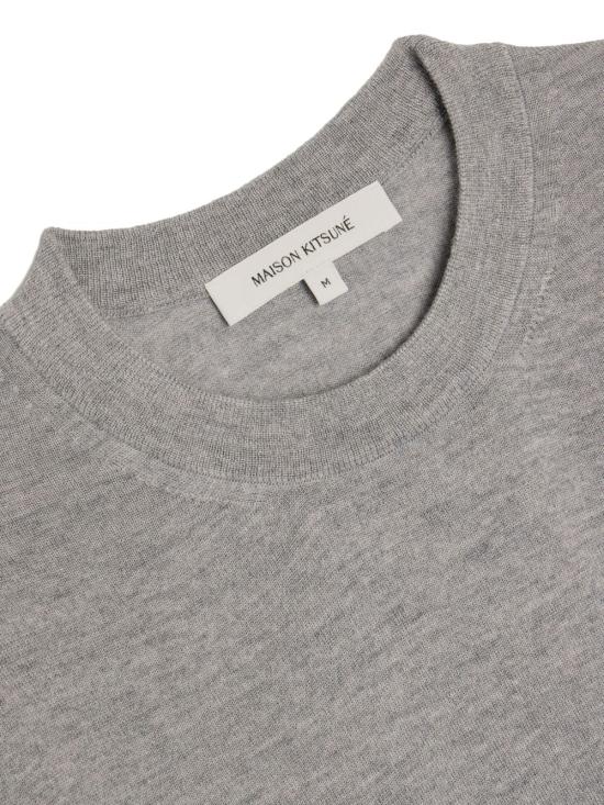 25SS 메종키츠네 긴팔 티셔츠 MW00816K T1036H131 Grey - MAISON KITSUNE