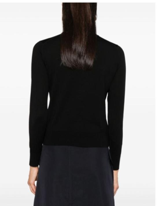 25SS 메종키츠네 긴팔 티셔츠 MW00816K T1036P199 Black - MAISON KITSUNE