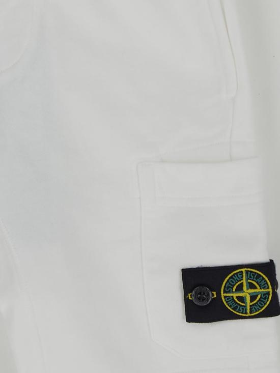 25SS [주니어] 스톤 아일랜드 쇼츠/버뮤다 6200006S0040 V0001 White - STONE ISLAND