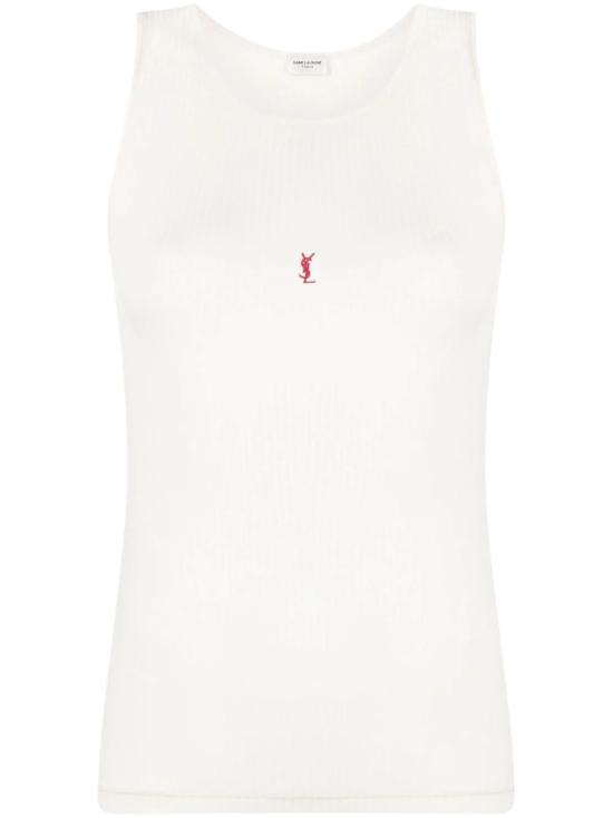 24FW 생로랑 블라우스 752721YBMV2 9774 White