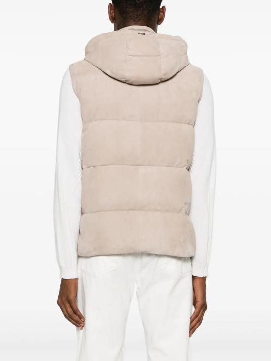  에르노 베스트 PL000127U18136 ecru - HERNO