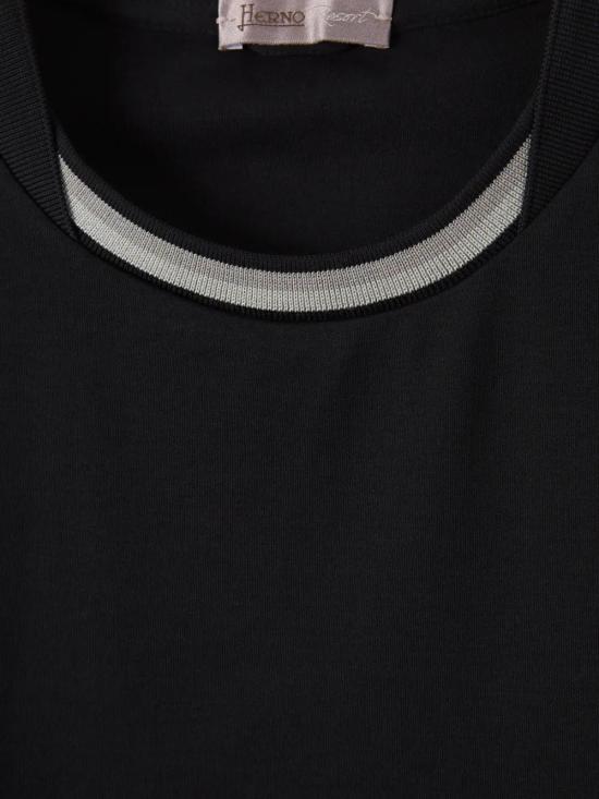  에르노 반팔 티셔츠 JG00028UR52052 black - HERNO
