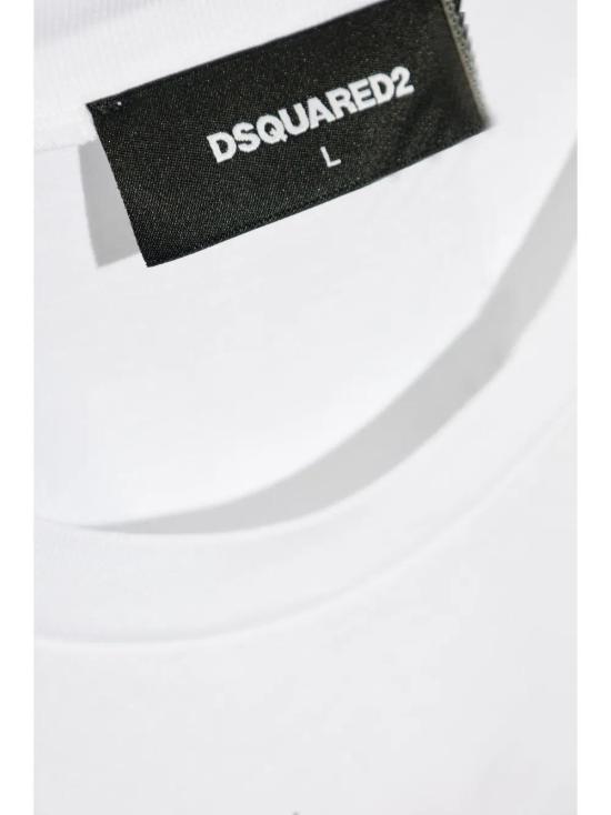  디스퀘어드2 반팔 티셔츠 S71GD1460D20014 white - DSQUARED2