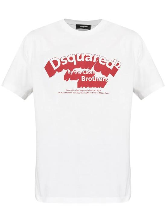  디스퀘어드2 반팔 티셔츠 S71GD1460D20014 white
