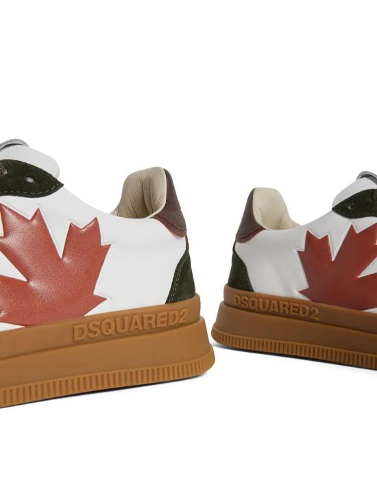  디스퀘어드2 스니커즈 SNM036623807614M2975 white olive - DSQUARED2