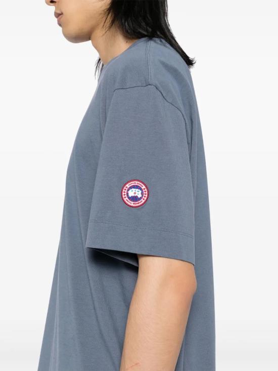  캐나다구스 반팔 티셔츠 1401M222A blue - CANADA GOOSE