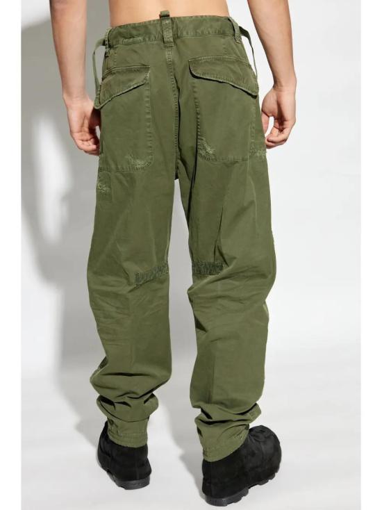  디스퀘어드2 트레이닝/조거 팬츠 S74KB0966S78205 green - DSQUARED2