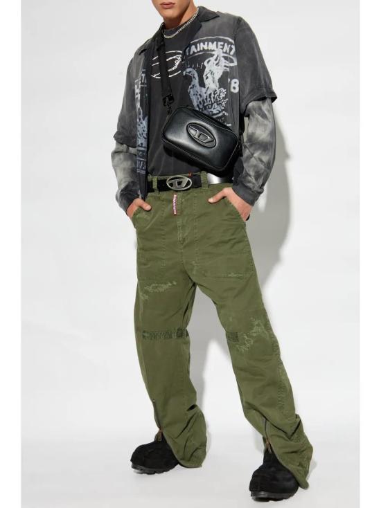  디스퀘어드2 트레이닝/조거 팬츠 S74KB0966S78205 green - DSQUARED2