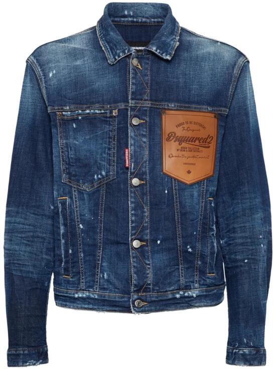  디스퀘어드2 데님 자켓 S74AM1561S30664 blue