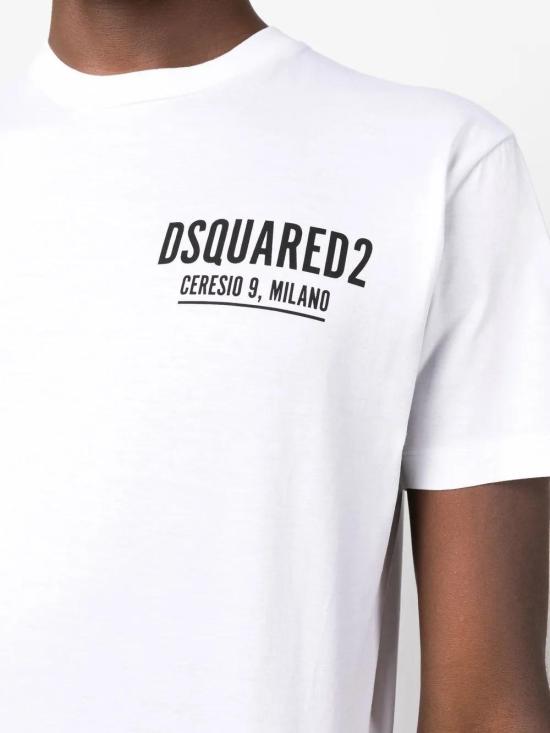  디스퀘어드2 반팔 티셔츠 S71GD1116S23009 white - DSQUARED2