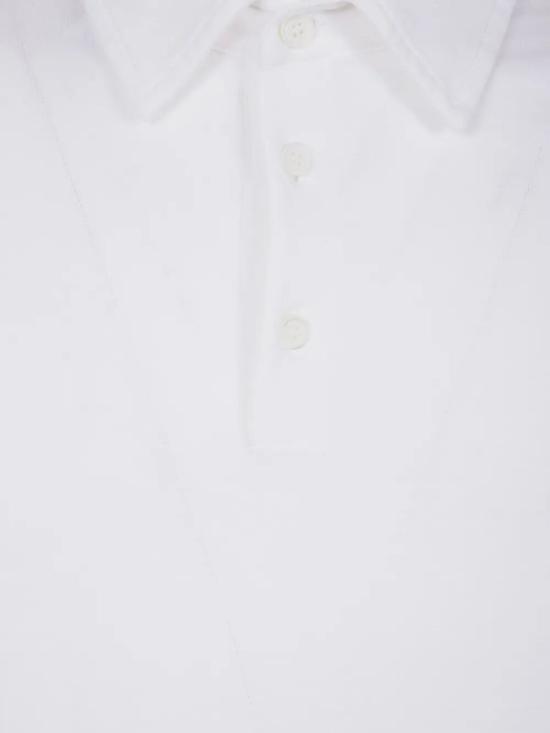 25SS 자노네 폴로 티셔츠 815102 ZG380 Z0001 OPTIC WHITE - ZANONE