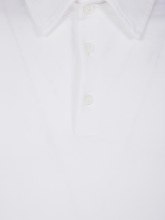 25SS 자노네 폴로 티셔츠 815102 ZG380 Z0001 OPTIC WHITE - ZANONE
