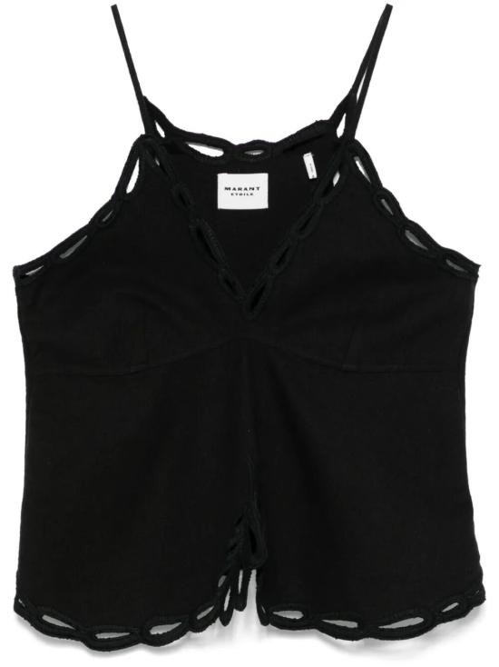 25SS 이자벨마랑에뚜왈 민소매 티셔츠 HT0537FA C1J12E 02FK FADED BLACK