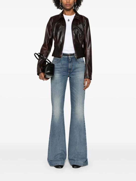 25SS 알렉산더 맥퀸 반팔 티셔츠 819193 QLAEH 9000 OPTICAL WHITE - ALEXANDER MCQUEEN