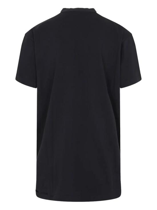 25SS 발렌시아가 반팔 티셔츠 811688 TRVU6 9034 WASHED BLACK WHITE - BALENCIAGA