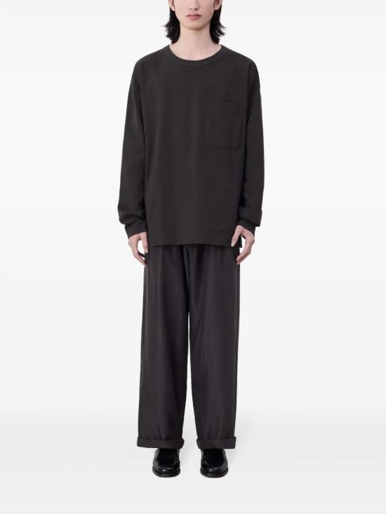  르메르 긴팔 티셔츠 TO1289LJ1022 coffee - LEMAIRE