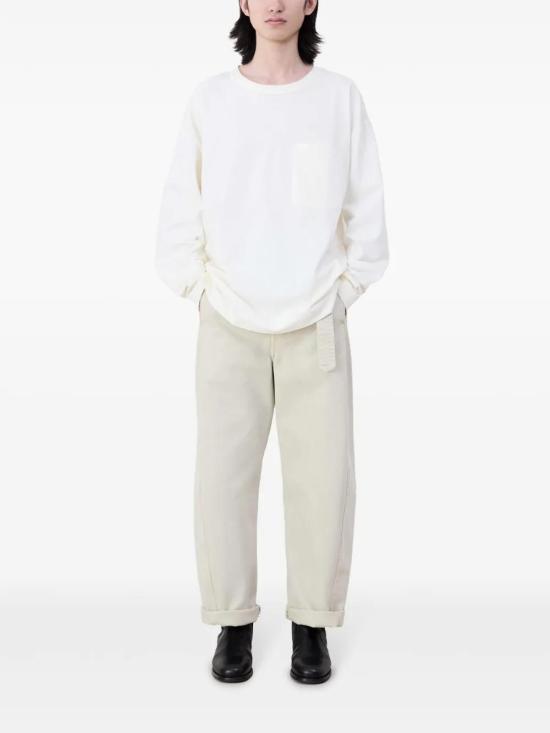  르메르 긴팔 티셔츠 TO1289LJ1022 white - LEMAIRE