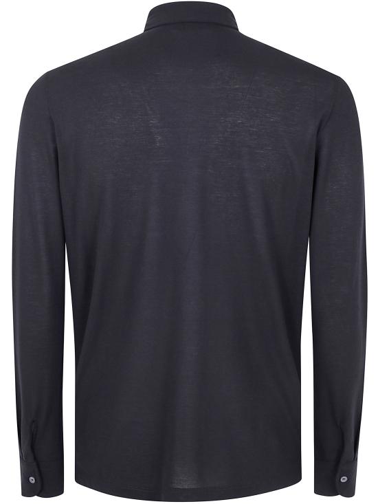 25SS 자노네 폴로 티셔츠 815102 ZG380 Z0015 BLACK - ZANONE