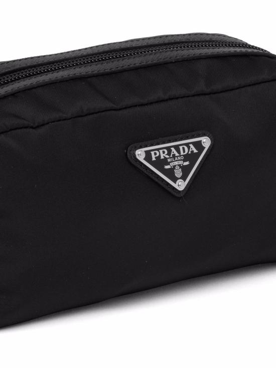 26FW 프라다 리나일론 앤 사피아노 네세서리 2NA0452DMHF0002 BLACK - PRADA