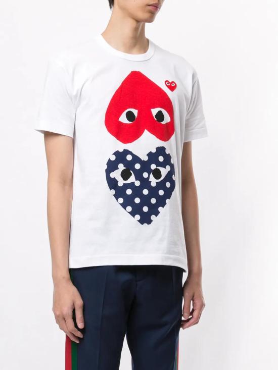  꼼데가르송 반팔 티셔츠 P1T240 multicolour - COMME DES GARCONS